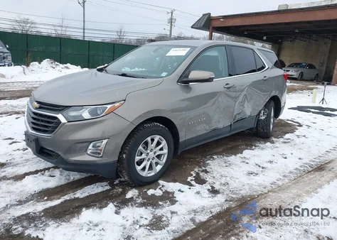 2018 Chevrolet Equinox Lt z USA, uszkodzony, nr VIN 3GNAXSEVXJS643490